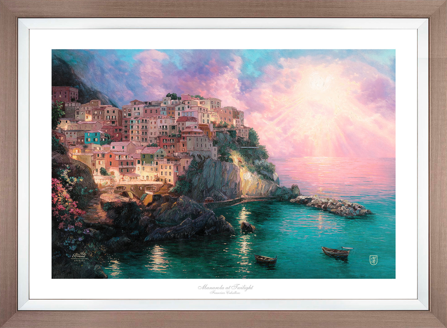 Manarola at Twilight - Limited Edition Paper