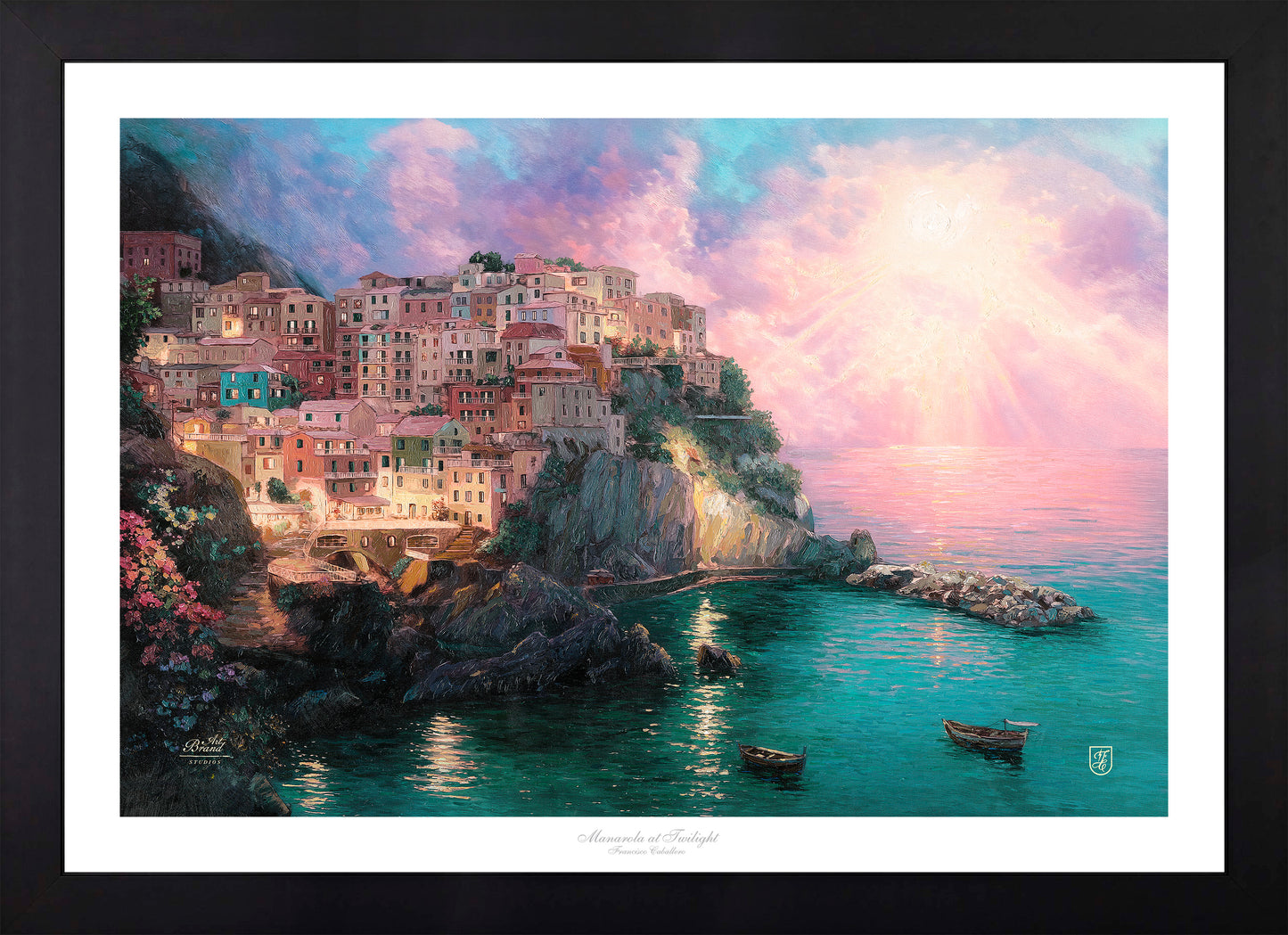 Manarola at Twilight - Limited Edition Paper