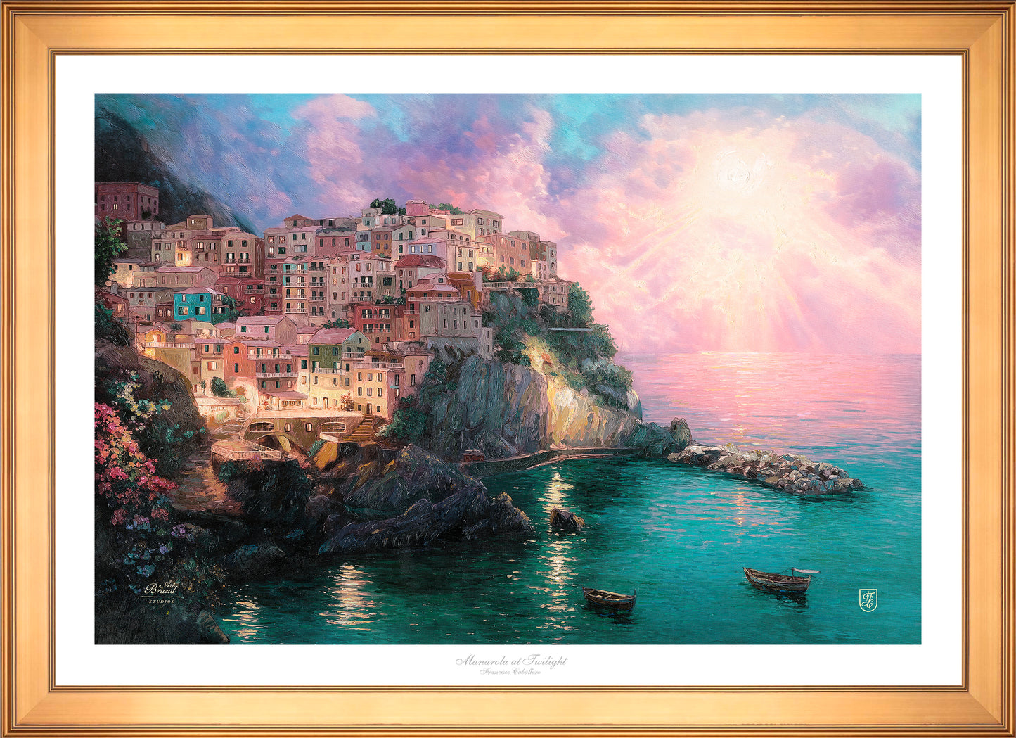 Manarola at Twilight - Limited Edition Paper