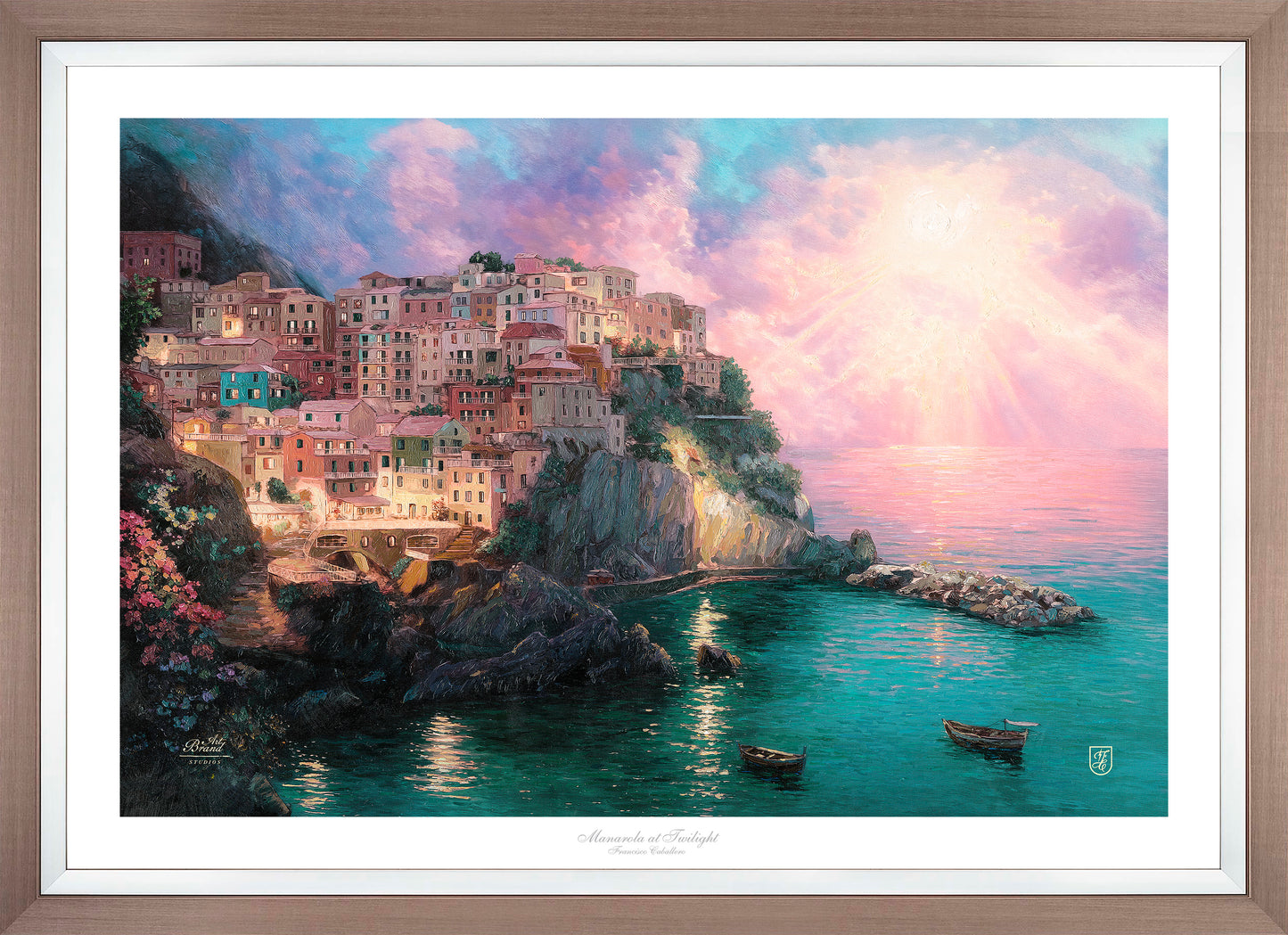 Manarola at Twilight - Limited Edition Paper