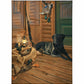 Bountiful Day - Black Lab Gallery Wrapped Canvas - Official Ducks Unlimited Art
