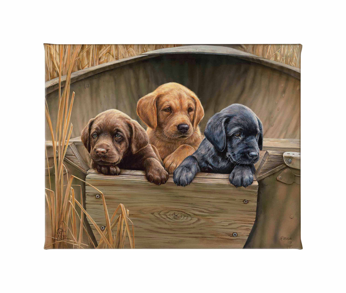 All Hands on Deck Gallery Wrapped Canvas - Official Ducks Unlimited Art