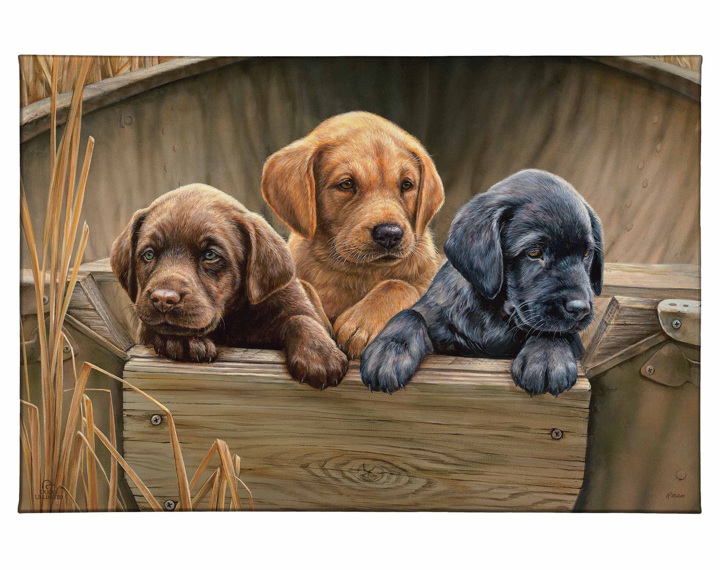 All Hands on Deck Gallery Wrapped Canvas - Official Ducks Unlimited Art