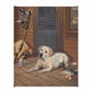 Bountiful Day - Yellow Lab Gallery Wrapped Canvas - Official Ducks Unlimited Art