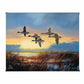 Dawn Patrol - Pintails Gallery Wrapped Canvas - Official Duck Unlimited Art