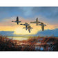 Dawn Patrol - Pintails Gallery Wrapped Canvas - Official Duck Unlimited Art