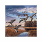 Daybreak Descent - Canada Geese Gallery Wrapped Canvas - Official Ducks Unlimited Art