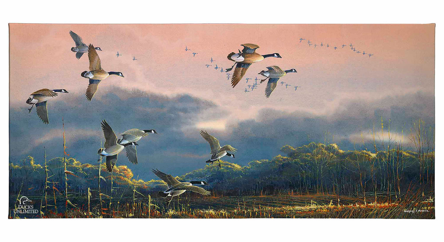 Days End Gallery Wrapped Canvas - Official Ducks Unlimited Art