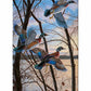 Evening Flight - Wood Ducks Gallery Wrapped Canvas - Official Ducks Unlimited Art