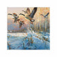 Late Departure - Canada Geese Gallery Wrapped Canvas - Official Ducks Unlimited Art