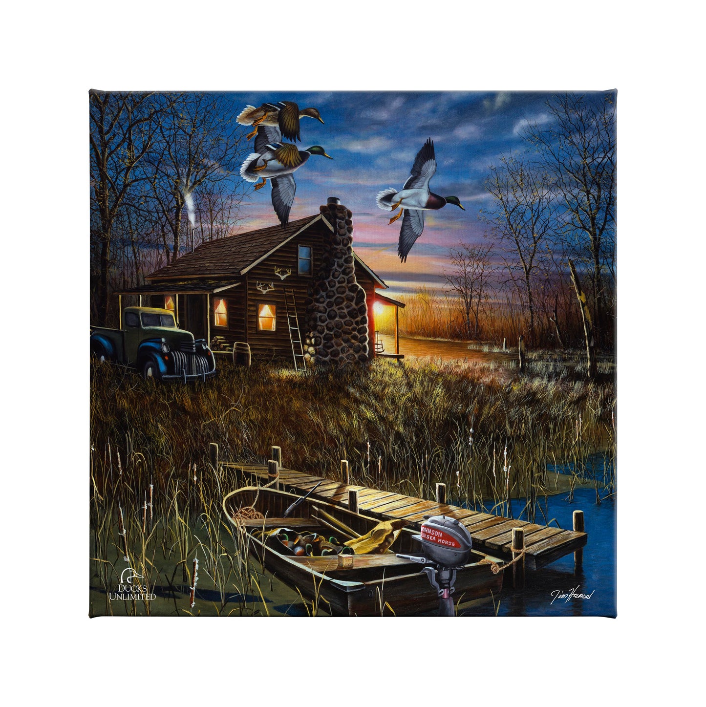 My Favorite Place Gallery Wrapped Canvas - Official Ducks Unlimited Art