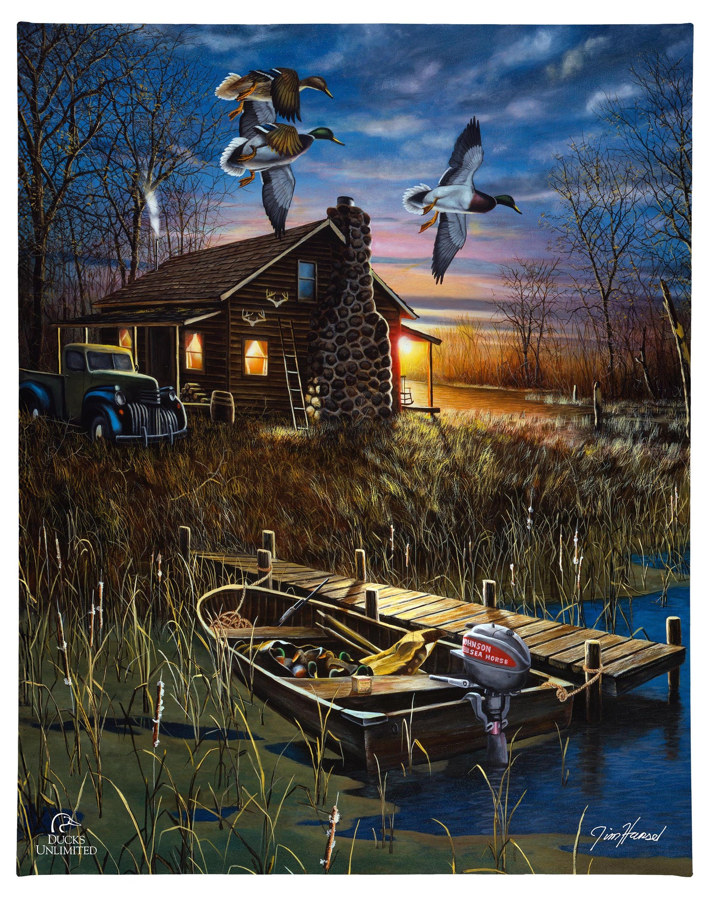 My Favorite Place Gallery Wrapped Canvas - Official Ducks Unlimited Art