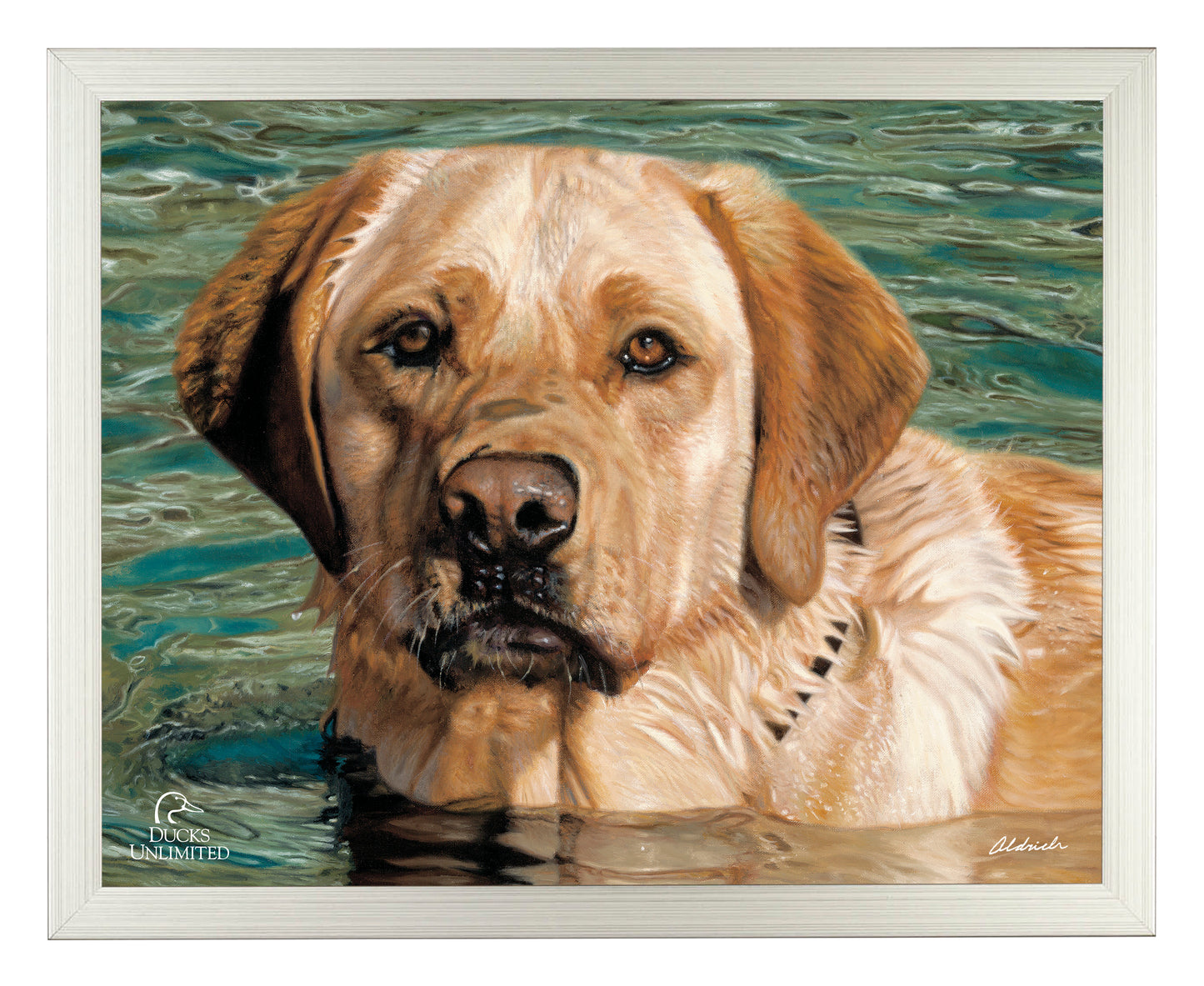 On the Job  Yellow Lab  Art Prints - Official Ducks Unlimited Art