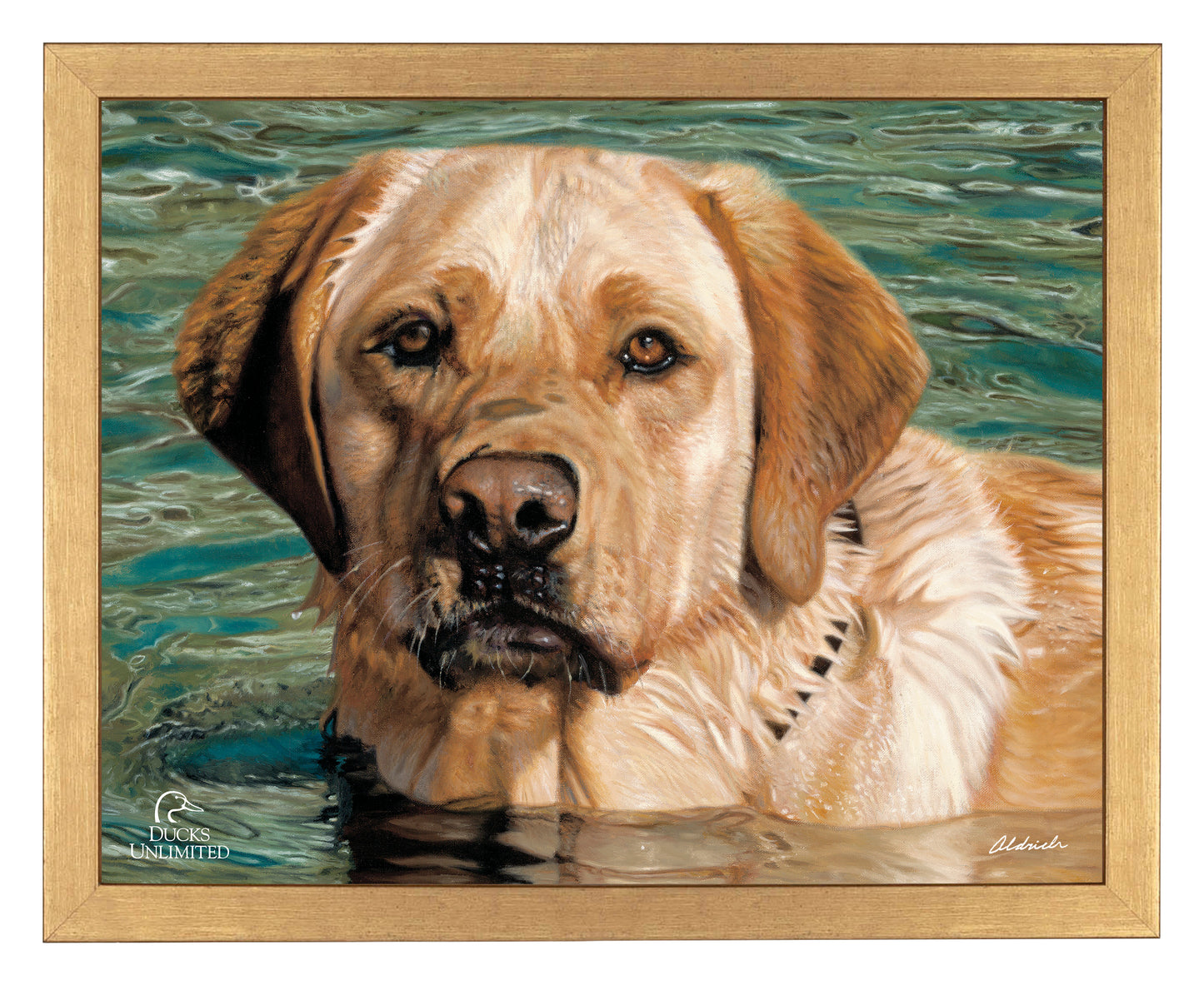 On the Job  Yellow Lab  Art Prints - Official Ducks Unlimited Art
