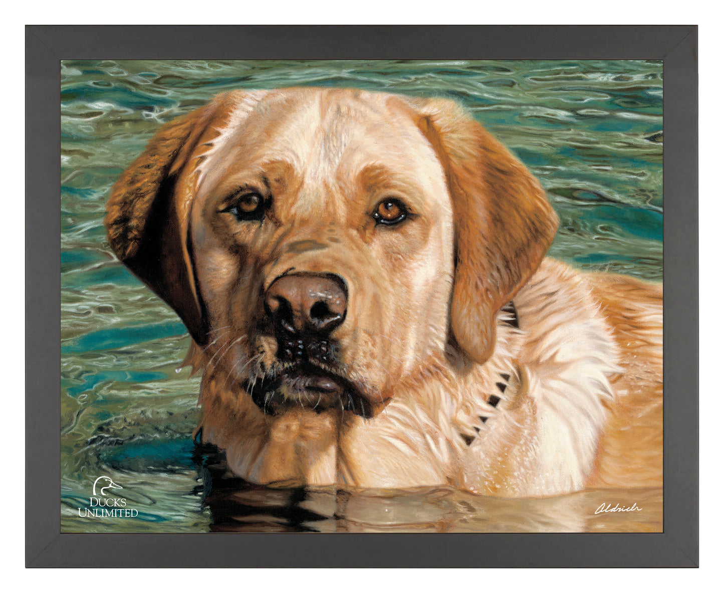 On the Job  Yellow Lab  Art Prints - Official Ducks Unlimited Art