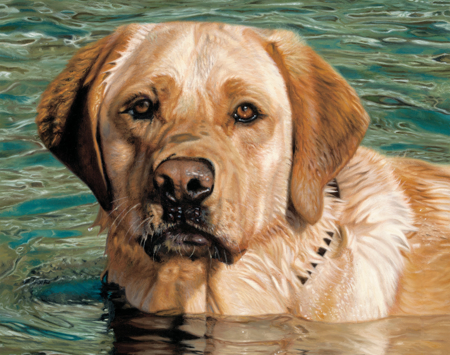 On the Job  Yellow Lab  Art Prints - Official Ducks Unlimited Art