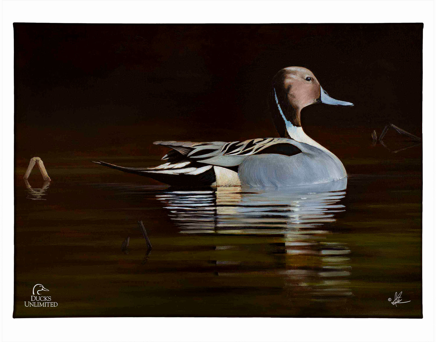 Thankful End to a Great Day Gallery Wrapped Canvas - Official Ducks Unlimited Art