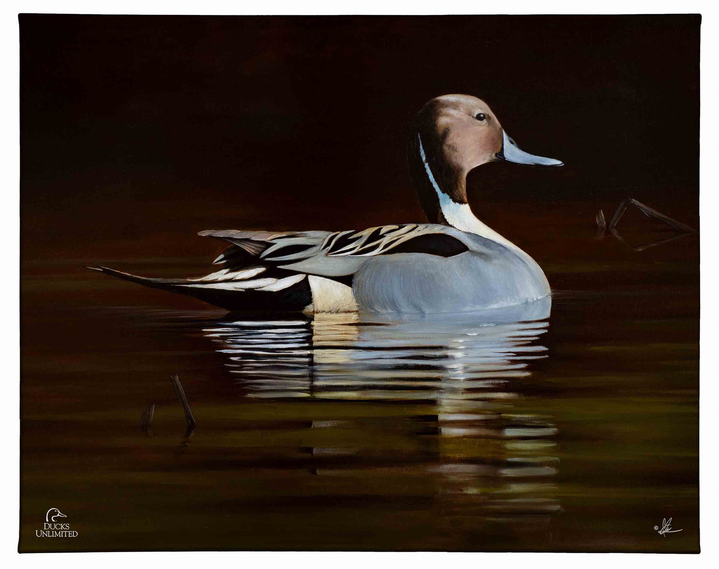 Thankful End to a Great Day Gallery Wrapped Canvas - Official Ducks Unlimited Art