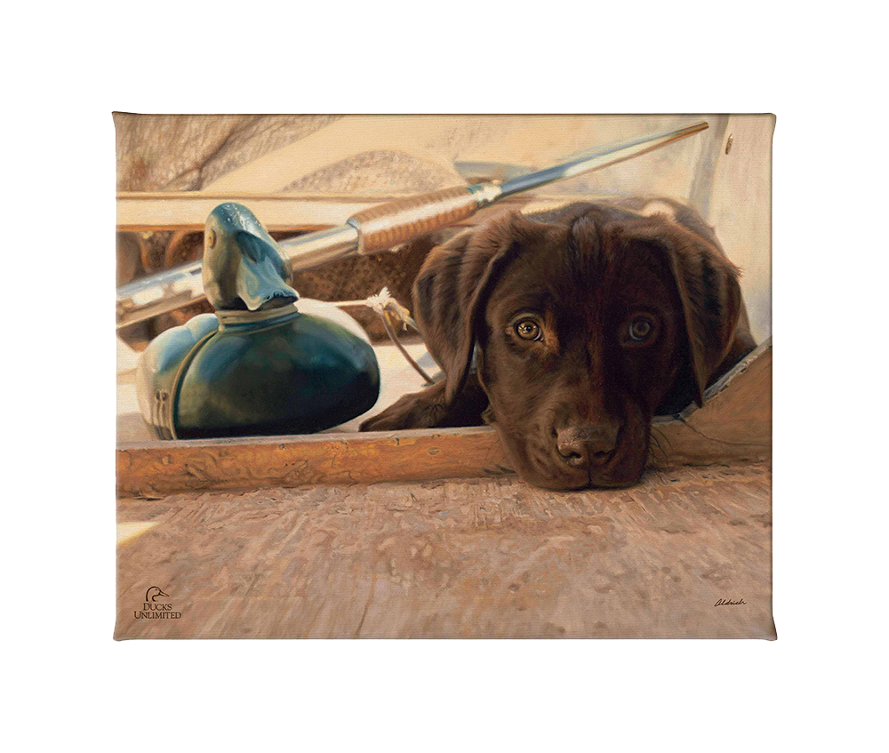 Three Hour Cruise - Gallery Wrapped Canvas - Official Ducks Unlimited Art
