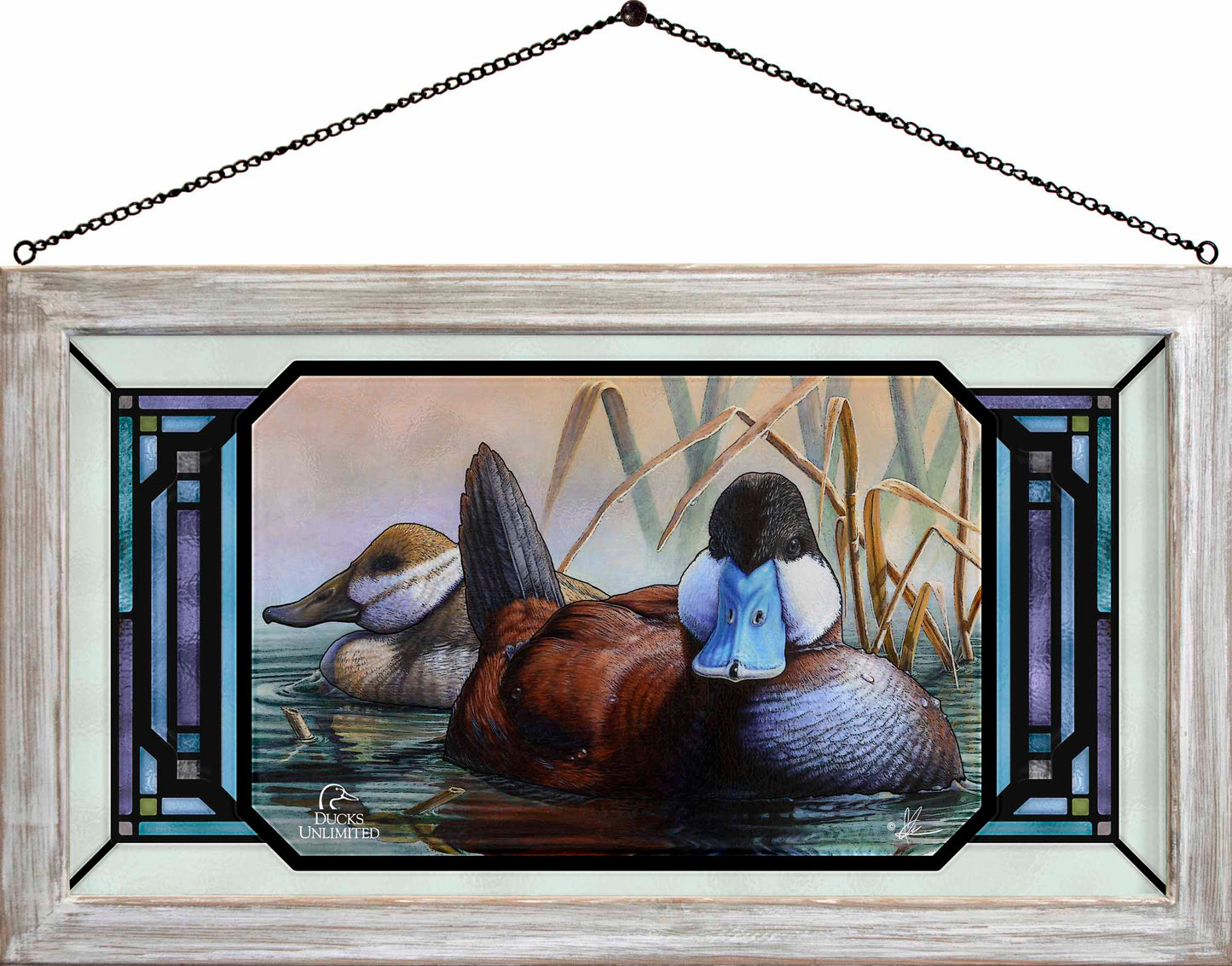 Day spring  Stained Glass Art - Official Ducks Unlimited Art