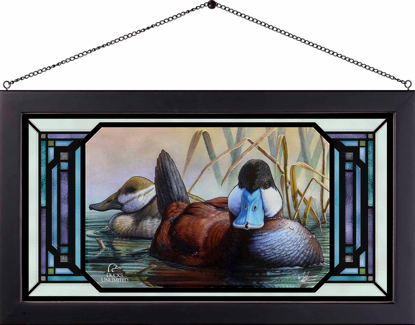 Day spring  Stained Glass Art - Official Ducks Unlimited Art