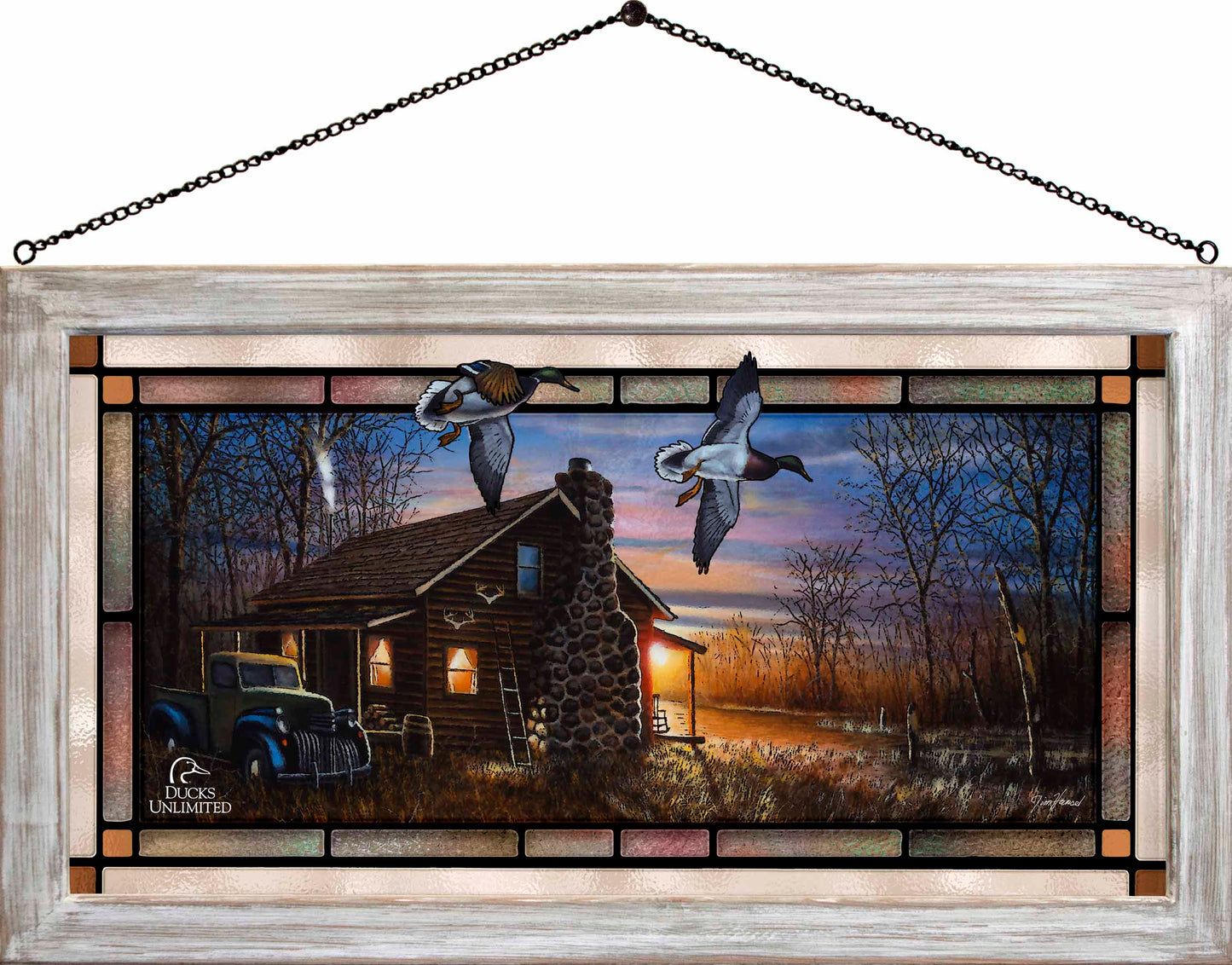 My Favorite Place  Stained Glass Art - Official Ducks Unlimited Art