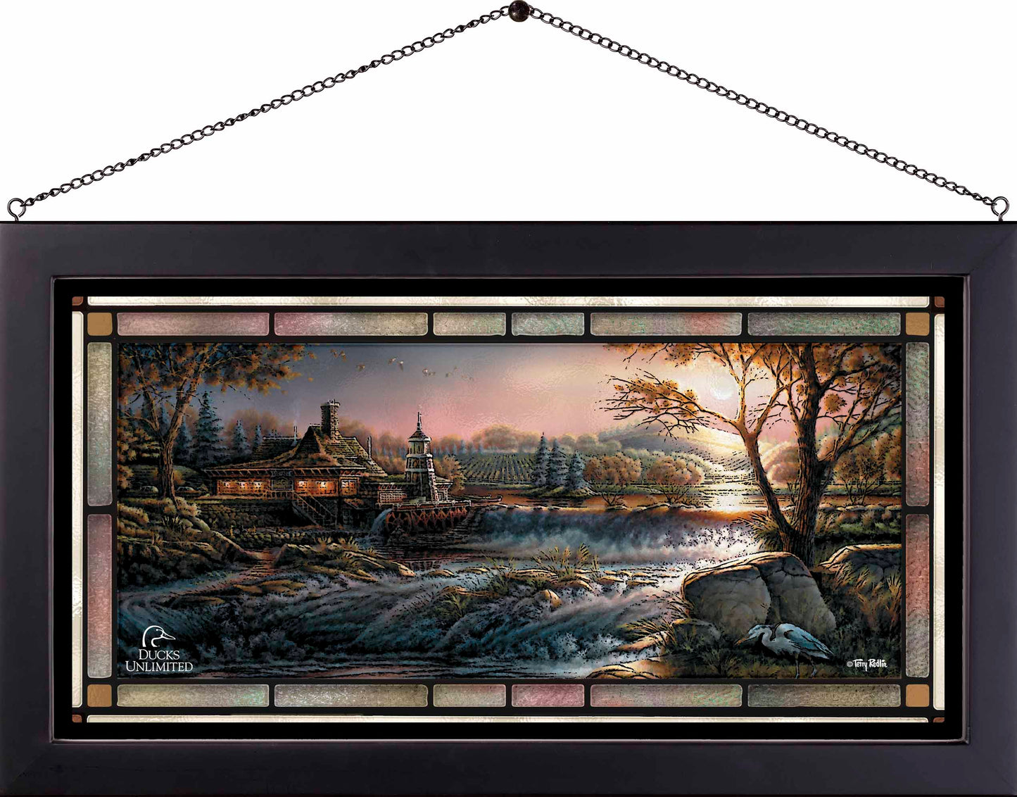 Guardian of Conservation Stained Glass Art - Official Ducks Unlimited Art