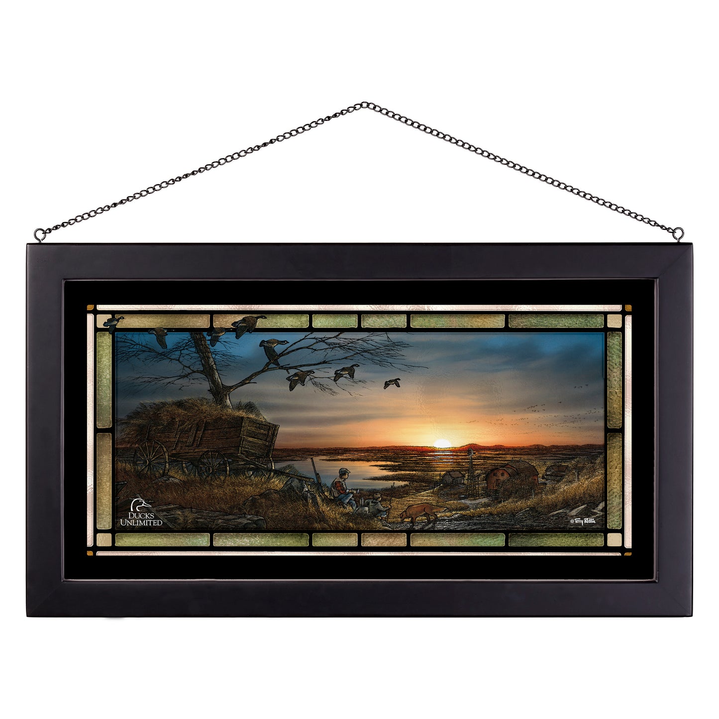 Lifetime Companions Stained Glass Art - Official Ducks Unlimited Art