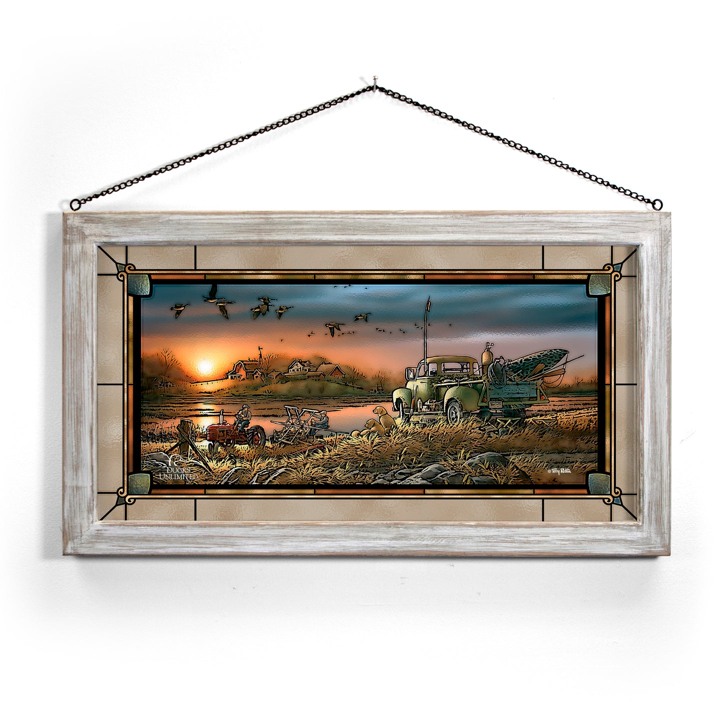 Patiently Waiting - Stained Glass Art