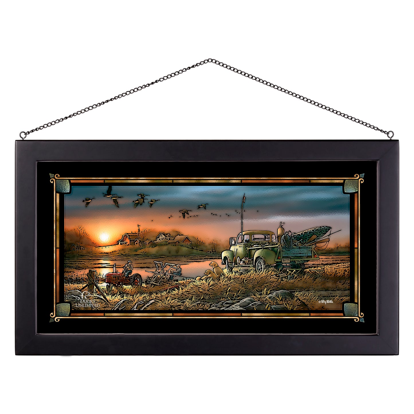 Patiently Waiting - Stained Glass Art