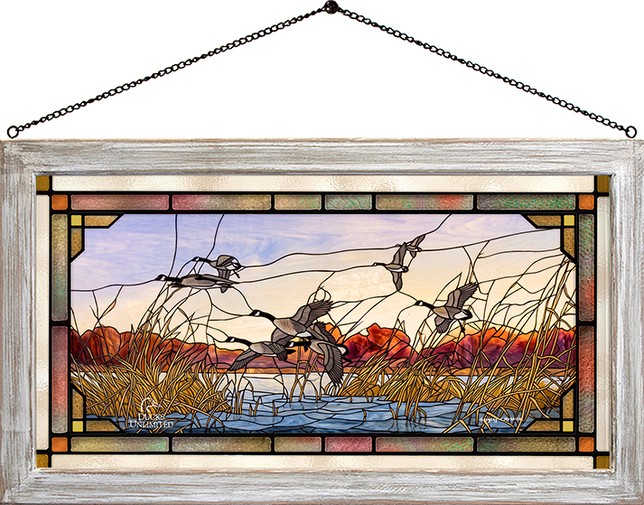 Wind Walkers - Stained Glass Art - Official Ducks Unlimited Art