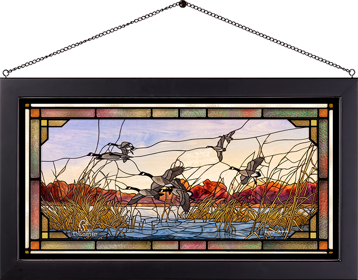 Wind Walkers - Stained Glass Art - Official Ducks Unlimited Art