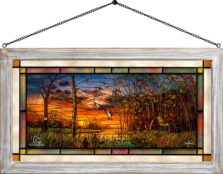Day to Remember Stained Glass Art - Official Ducks Unlimited Art