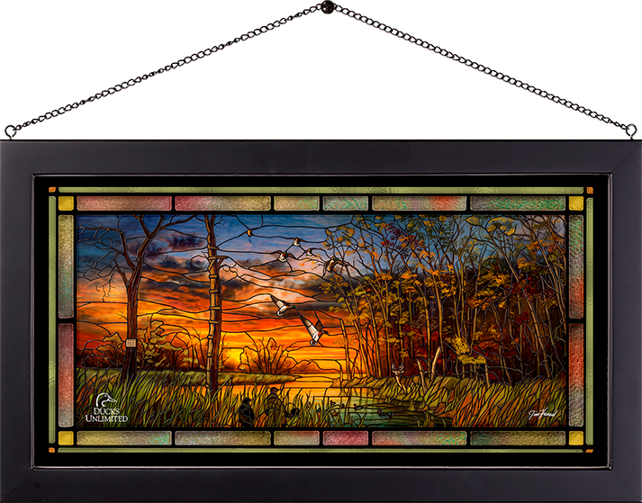 Day to Remember Stained Glass Art - Official Ducks Unlimited Art