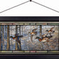 Out of the Mist - Wood Ducks Stained Glass Art - Official Ducks Unlimited Art