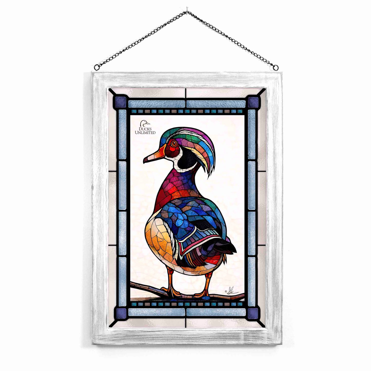 Woody Stained Glass Art - Official Ducks Unlimited Art