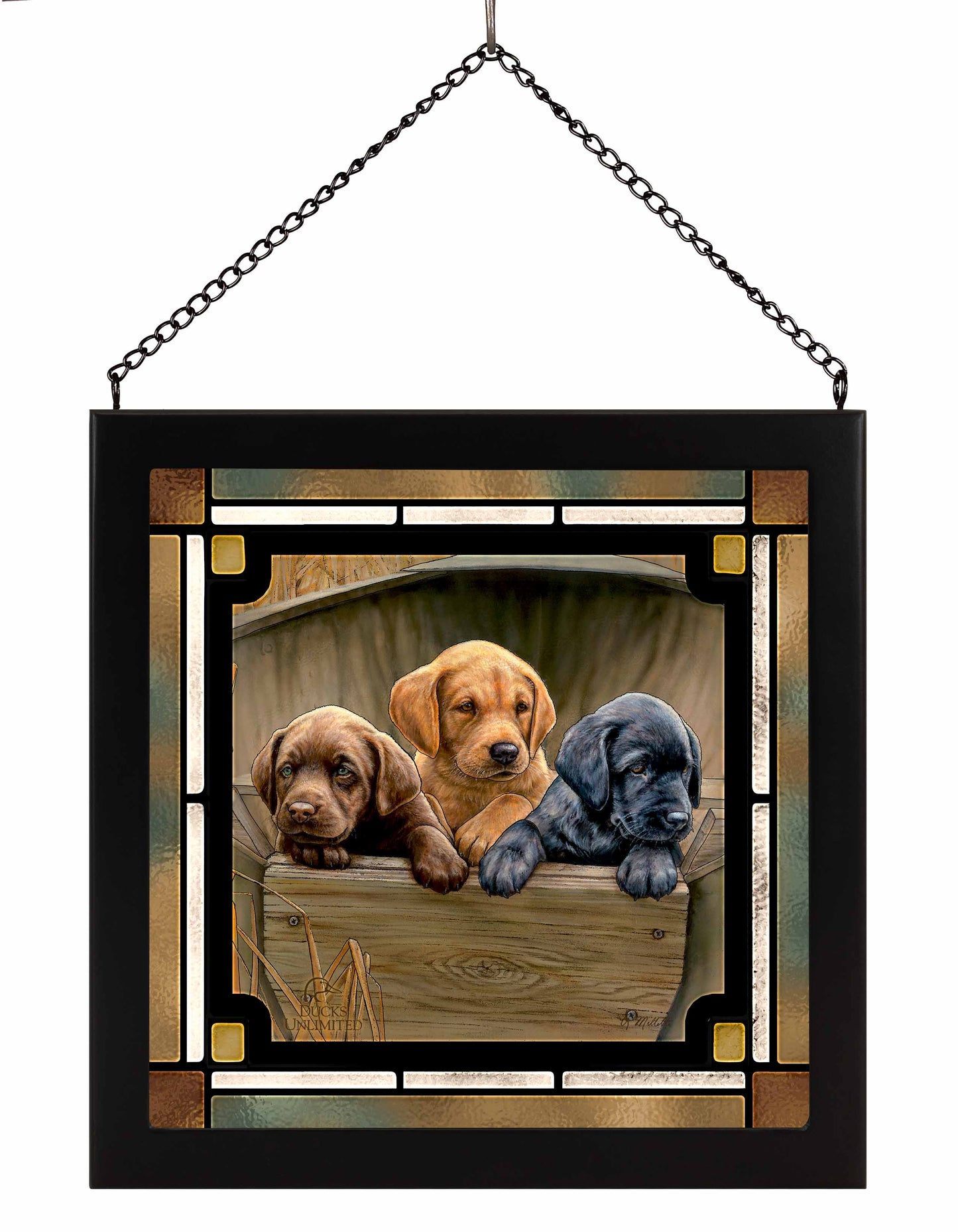 All Hands on Deck - Stained Glass Art