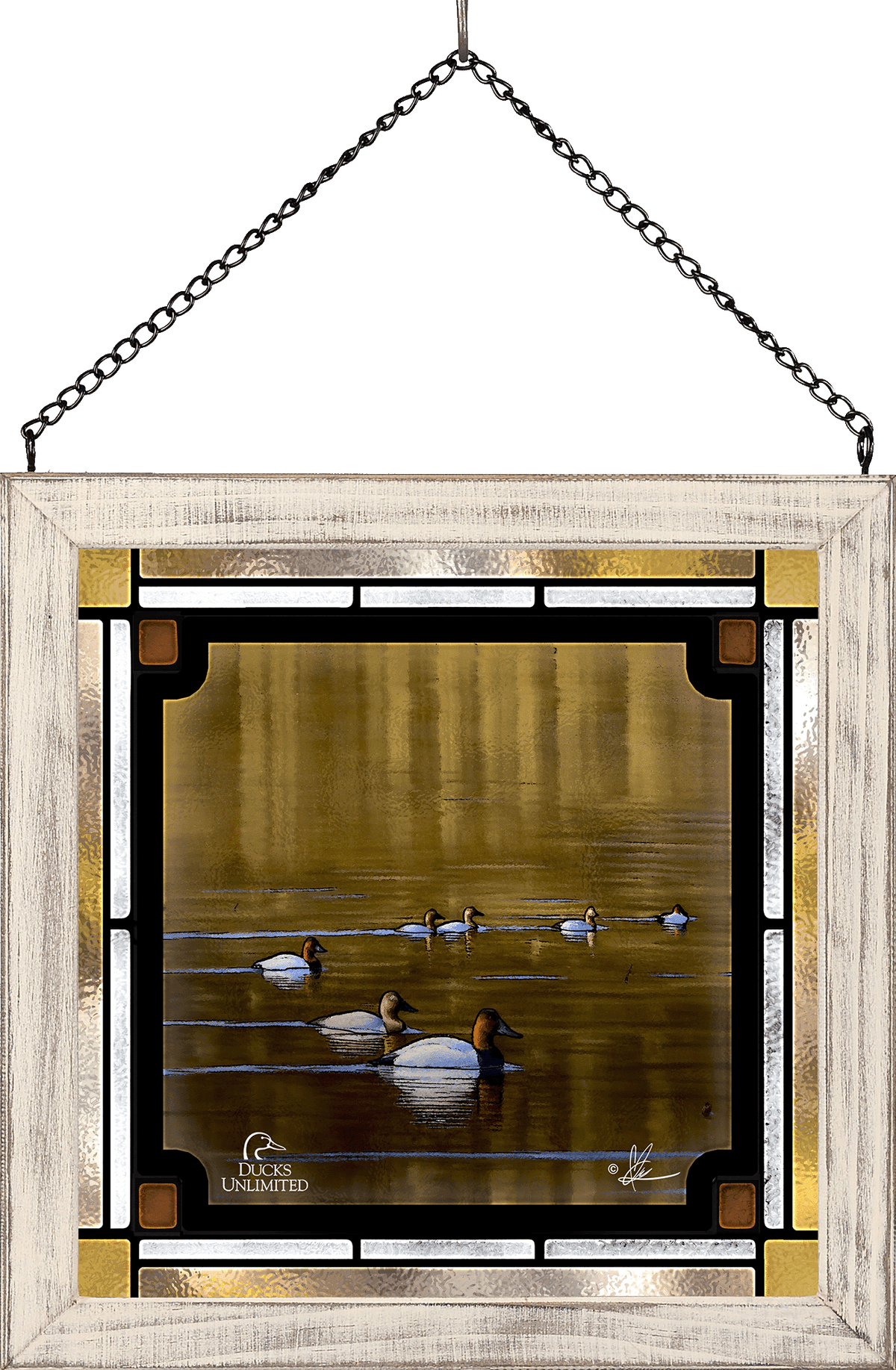 Kings March Stained Glass Art - Official Ducks Unlimited Art