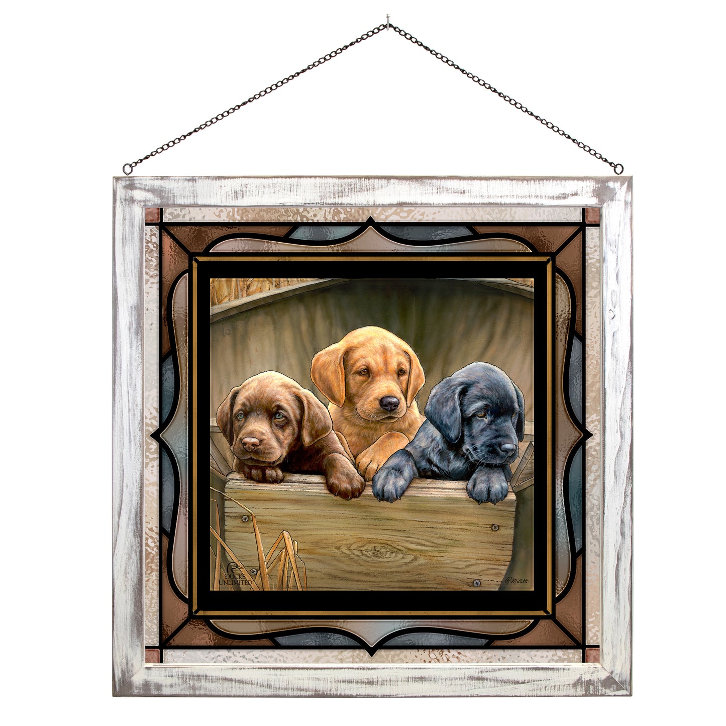 All Hands on Deck - Stained Glass Art