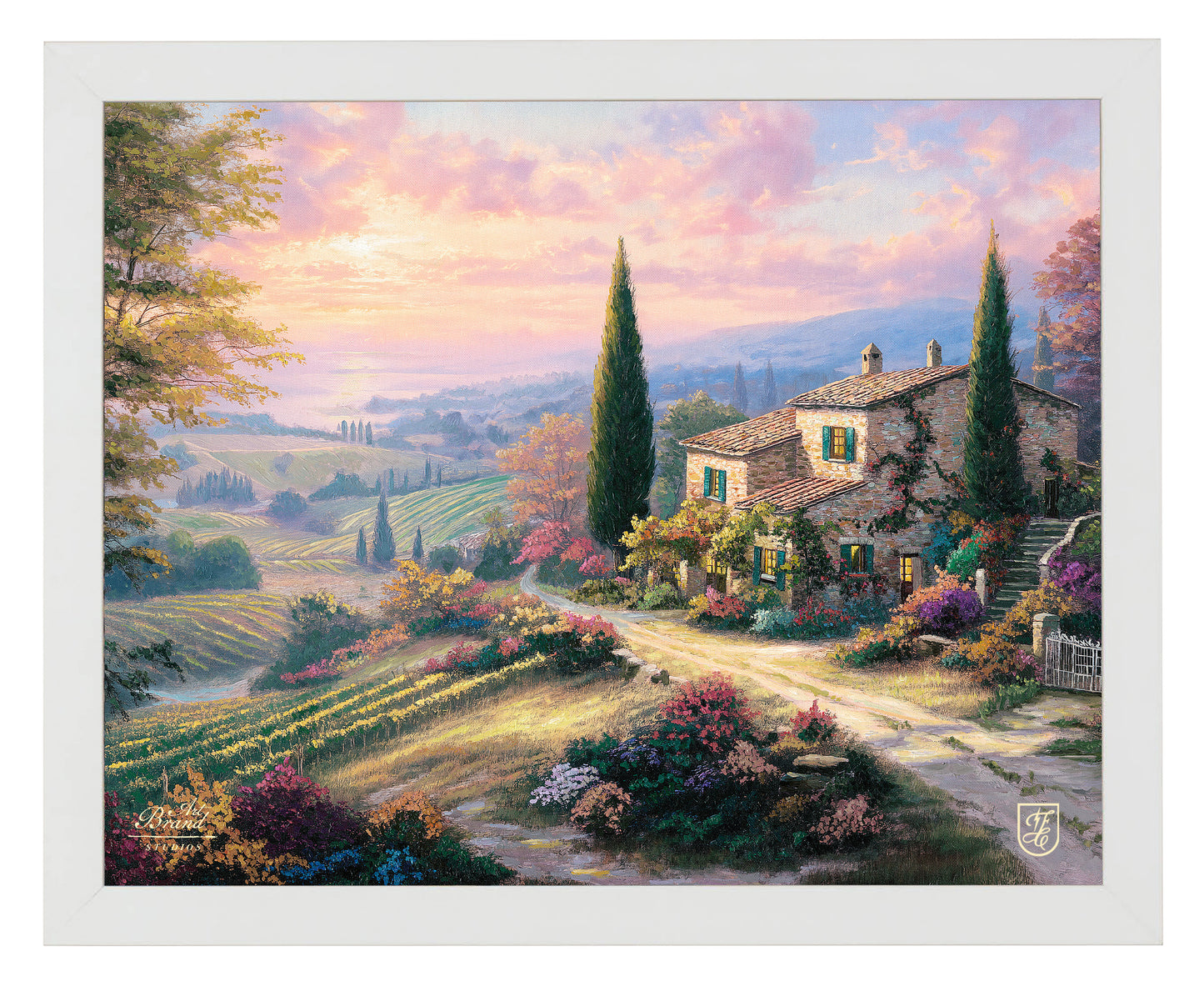 Tuscan Harvest Home - Art Prints