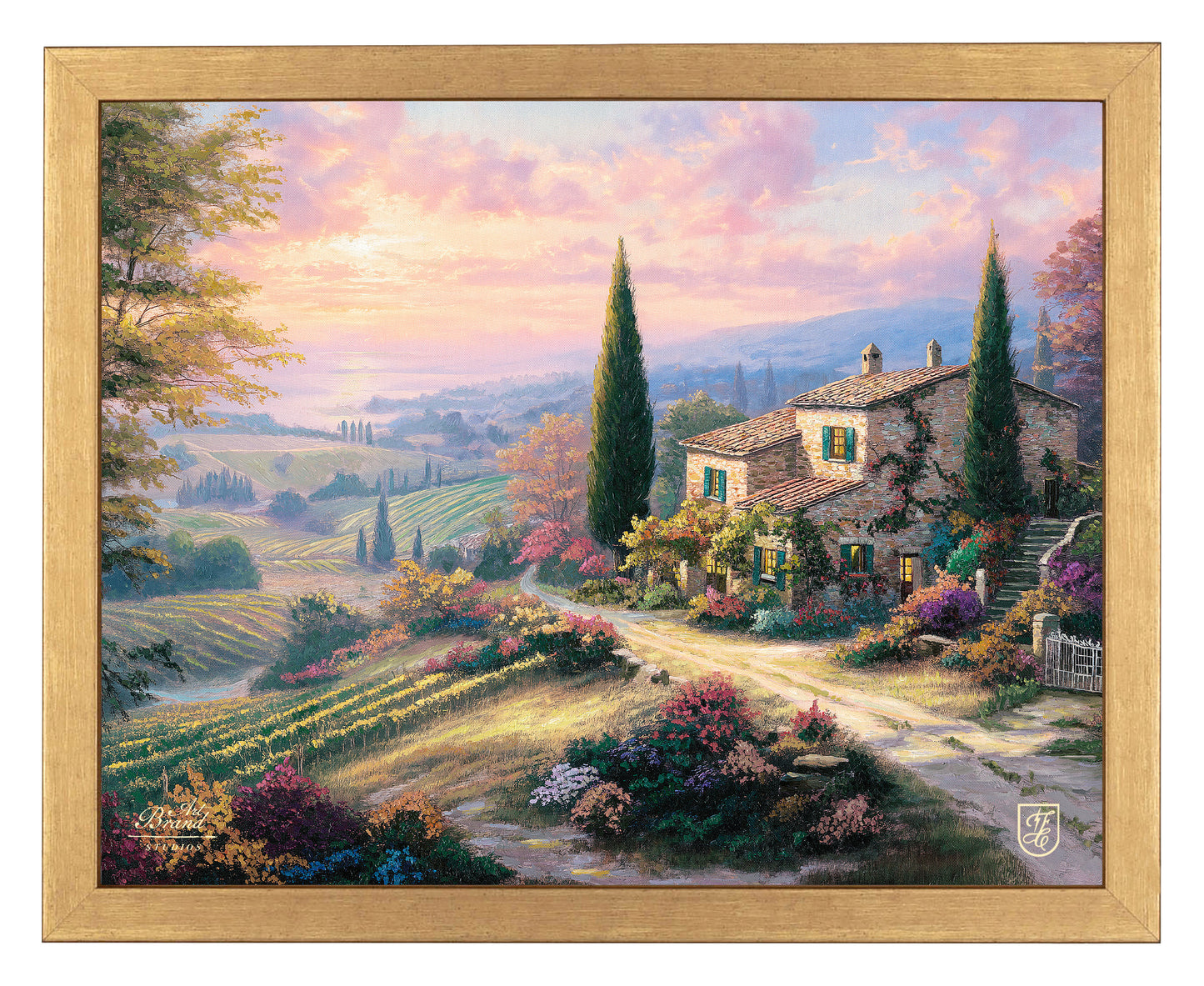 Tuscan Harvest Home - Art Prints