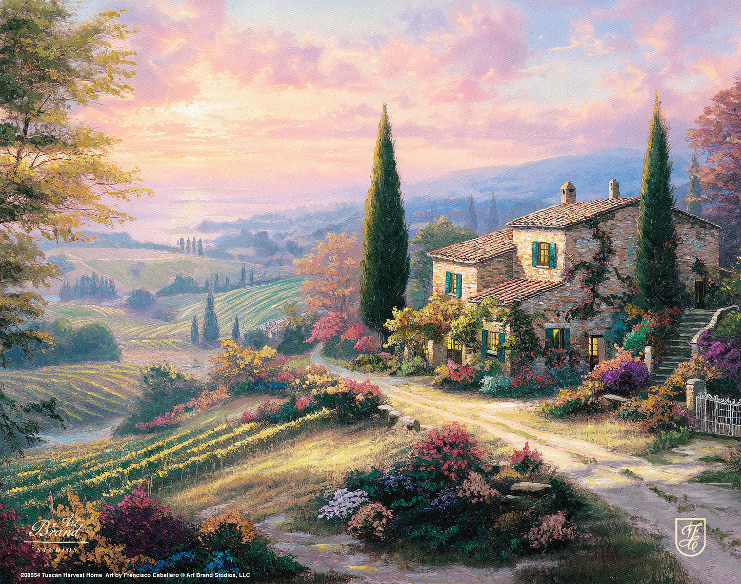 Tuscan Harvest Home - Art Prints