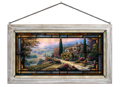 Tuscan Harvest Home - Stained Glass Art