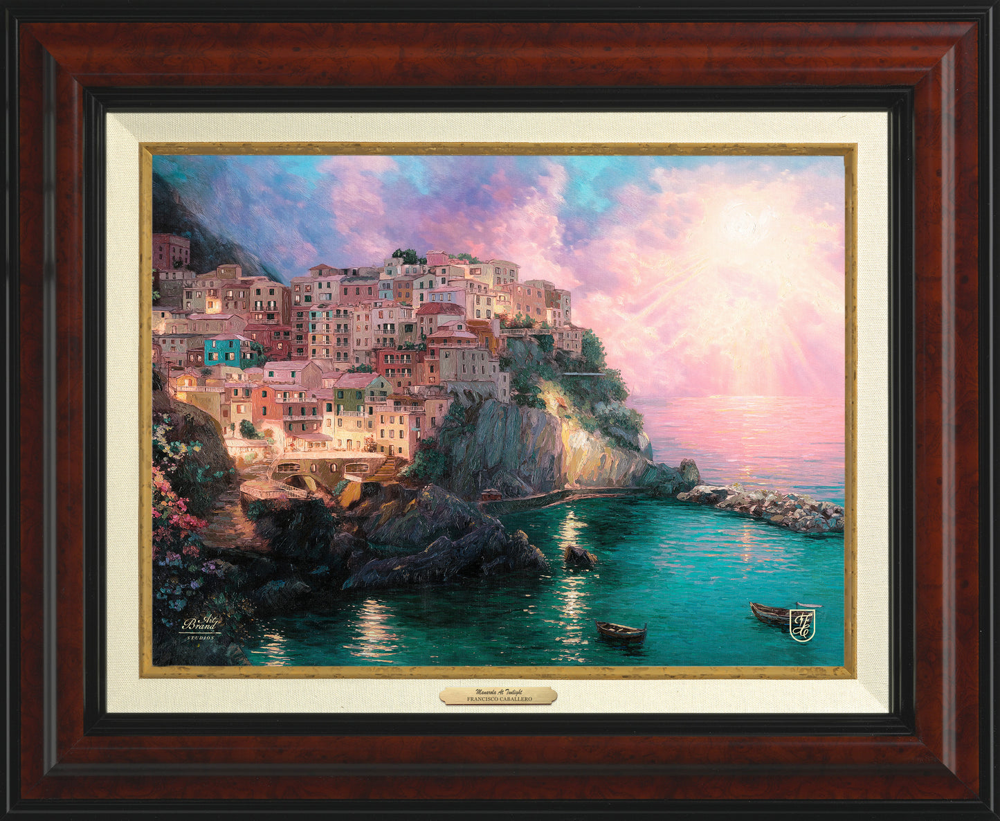 Manarola at Twilight - Canvas Classics