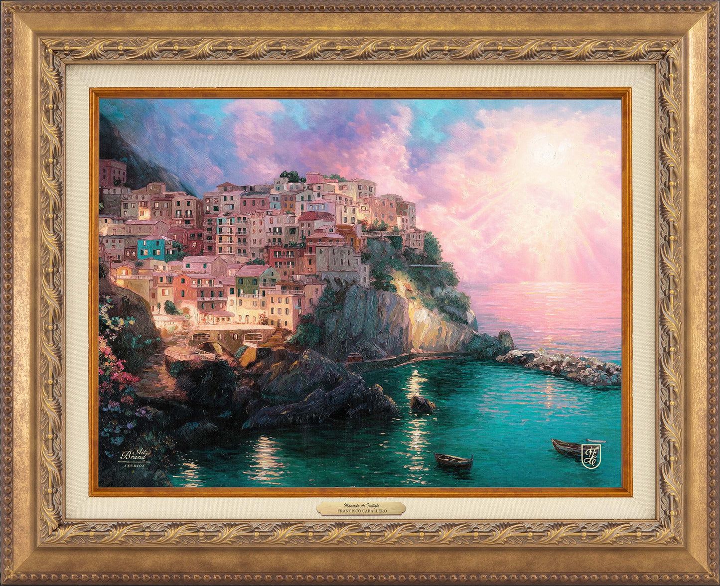 Manarola at Twilight - Canvas Classics
