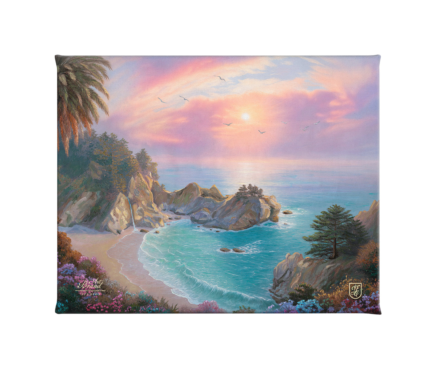 McWay Cove Sanctuary - 8" x 10" Gallery Wrapped Canvas