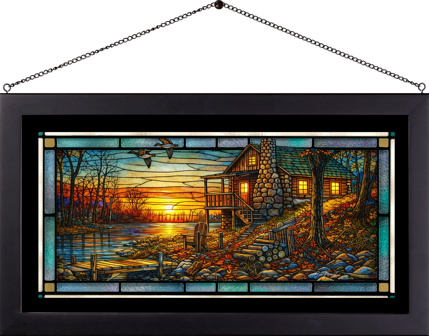 Living The Dream - Stained Glass Art