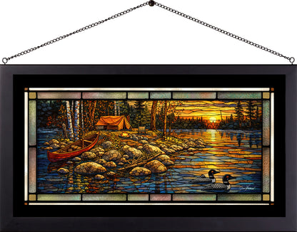 Wake Up Call - Stained Glass Art