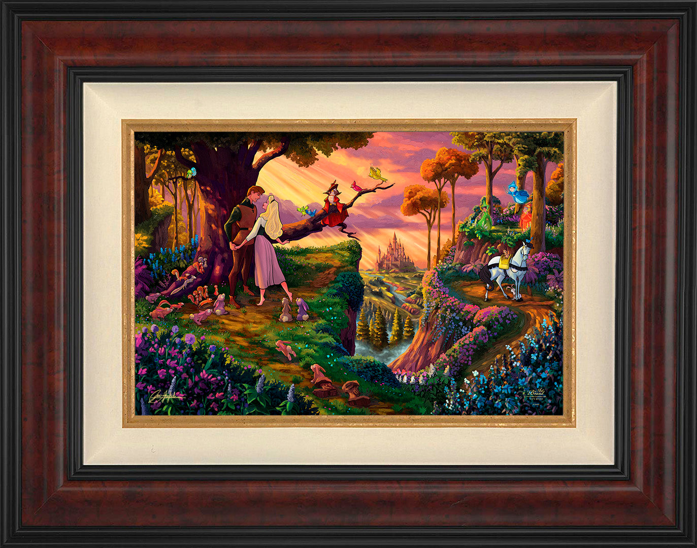 Disney Sleeping Beauty - Woodland Waltz - Limited Edition Canvas