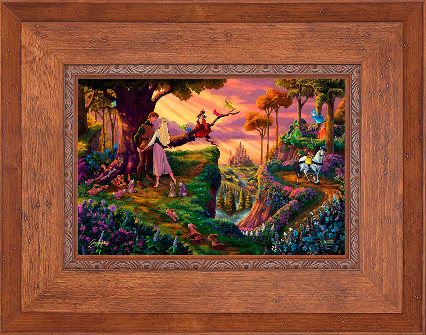 Disney Sleeping Beauty - Woodland Waltz - Limited Edition Canvas
